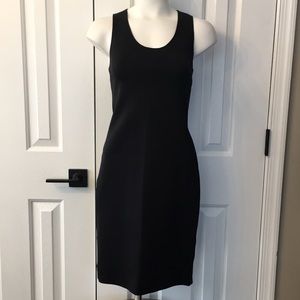 Helmut Lang Scuba fabric pencil chic dress size small